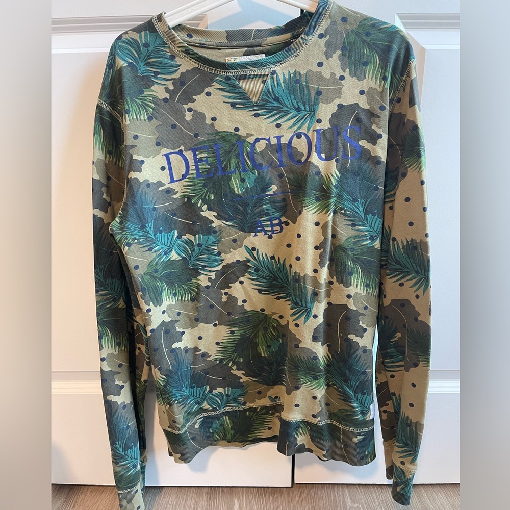 Scotch and Soda Delicious camo sweatshirt